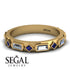 Diamond Baguette & Princess Eternity Band - Andrea No. 13