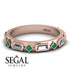 Diamond Baguette & Princess Eternity Band - Andrea No. 5 image 3