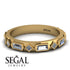 Diamond Baguette & Princess Eternity Band - Andrea No. 1