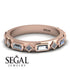 Diamond Baguette & Princess Eternity Band - Andrea No. 2 image 3
