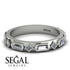 Diamond Baguette & Princess Eternity Band - Andrea No. 3