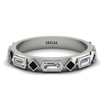 Diamond Baguette & Princess Eternity Band - Andrea No. 9 image 1