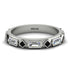 Diamond Baguette & Princess Eternity Band - Andrea No. 9