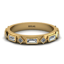 Diamond Baguette & Princess Eternity Band - Andrea No. 1 image 1