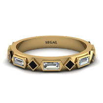Diamond Baguette & Princess Eternity Band - Andrea No. 7 image 1