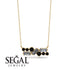 Diamond Baguette Necklace Mix - Kinley No. 7