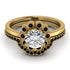 0.8 Carat Diamond Halo Bridal Set - Pamela No. 31 image 2