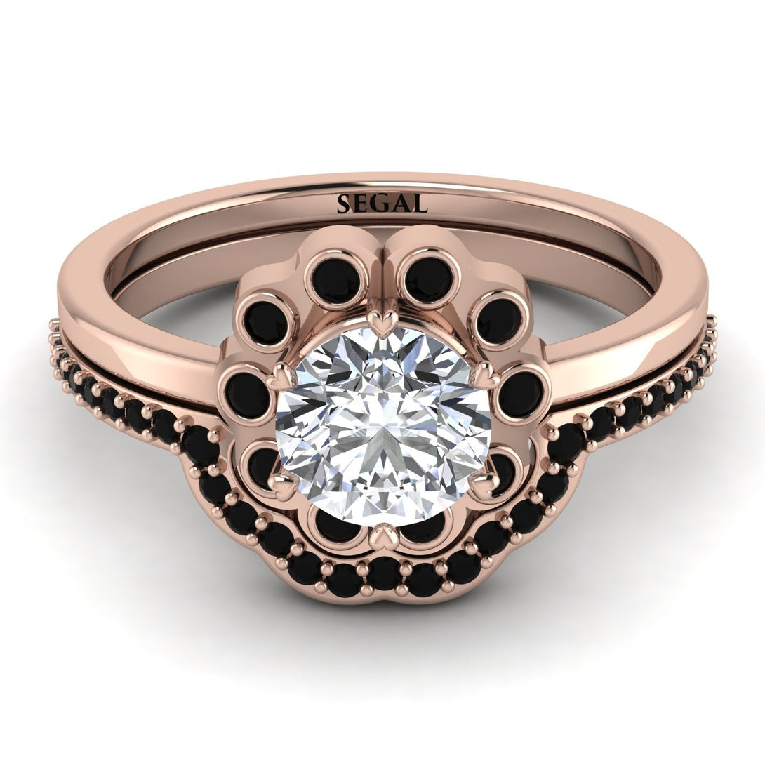 0.8 Carat Diamond Halo Bridal Set - Pamela No. 32