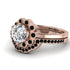 0.8 Carat Diamond Halo Bridal Set - Pamela No. 32 image 3