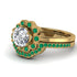 0.8 Carat Diamond Halo Bridal Set - Pamela No. 16