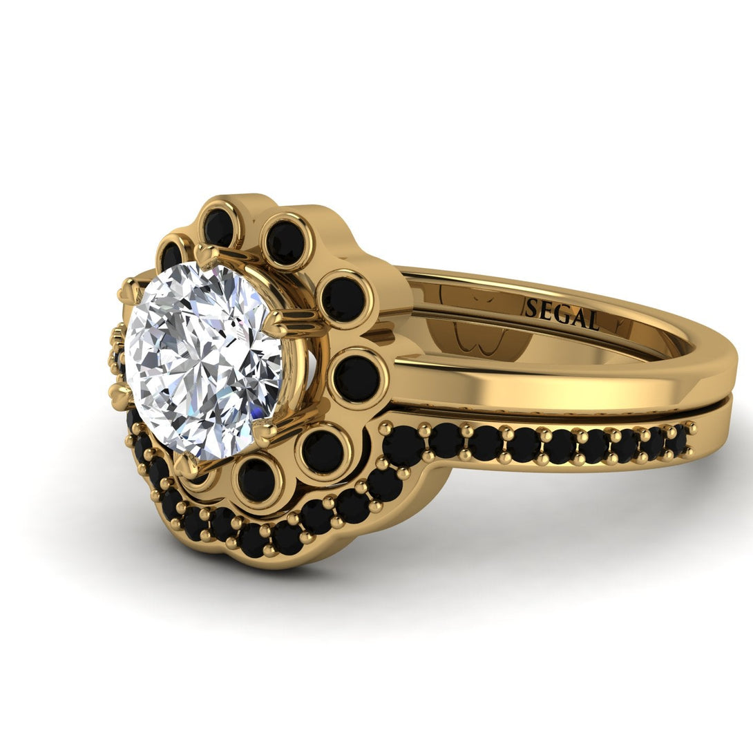 0.8 Carat Diamond Halo Bridal Set - Pamela No. 31