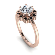 0.8 Carat Diamond Halo Engagement Ring - Pamela No. 32 image 1