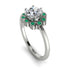 0.8 Carat Diamond Halo Engagement Ring - Pamela No. 18 image 1
