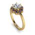 0.8 Carat Diamond Halo Engagement Ring - Pamela No. 61 image 1