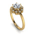 0.8 Carat Diamond Halo Engagement Ring - Pamela No. 1