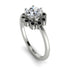 0.8 Carat Diamond Halo Engagement Ring - Pamela No. 33