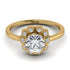0.8 Carat Diamond Halo Engagement Ring - Pamela No. 1 image 2