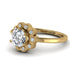 0.8 Carat Diamond Halo Engagement Ring - Pamela No. 1 image 3