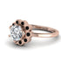 0.8 Carat Diamond Halo Engagement Ring - Pamela No. 32 image 3