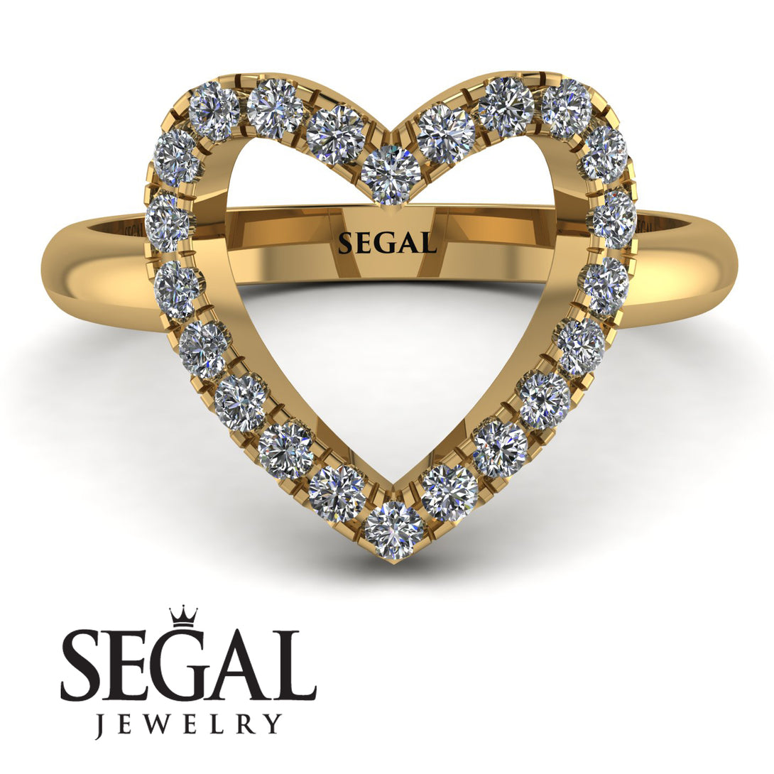 Diamond Heart Ring - Lia No. 1