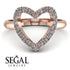 Diamond Heart Ring - Lia No. 2