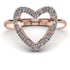 Diamond Heart Ring - Lia No. 2