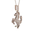Diamond Horse Necklace - Douglas No. 2