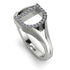 White Diamond Initial D Ring