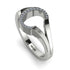 White Diamond Initial C Ring