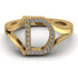 White Diamond Initial D Ring