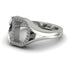 White Diamond Initial D Ring