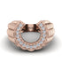 Diamond Men Horseshoe Luck Ring - Gerald No. 2