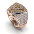 Diamond Men Signet Ring - Roger No. 2