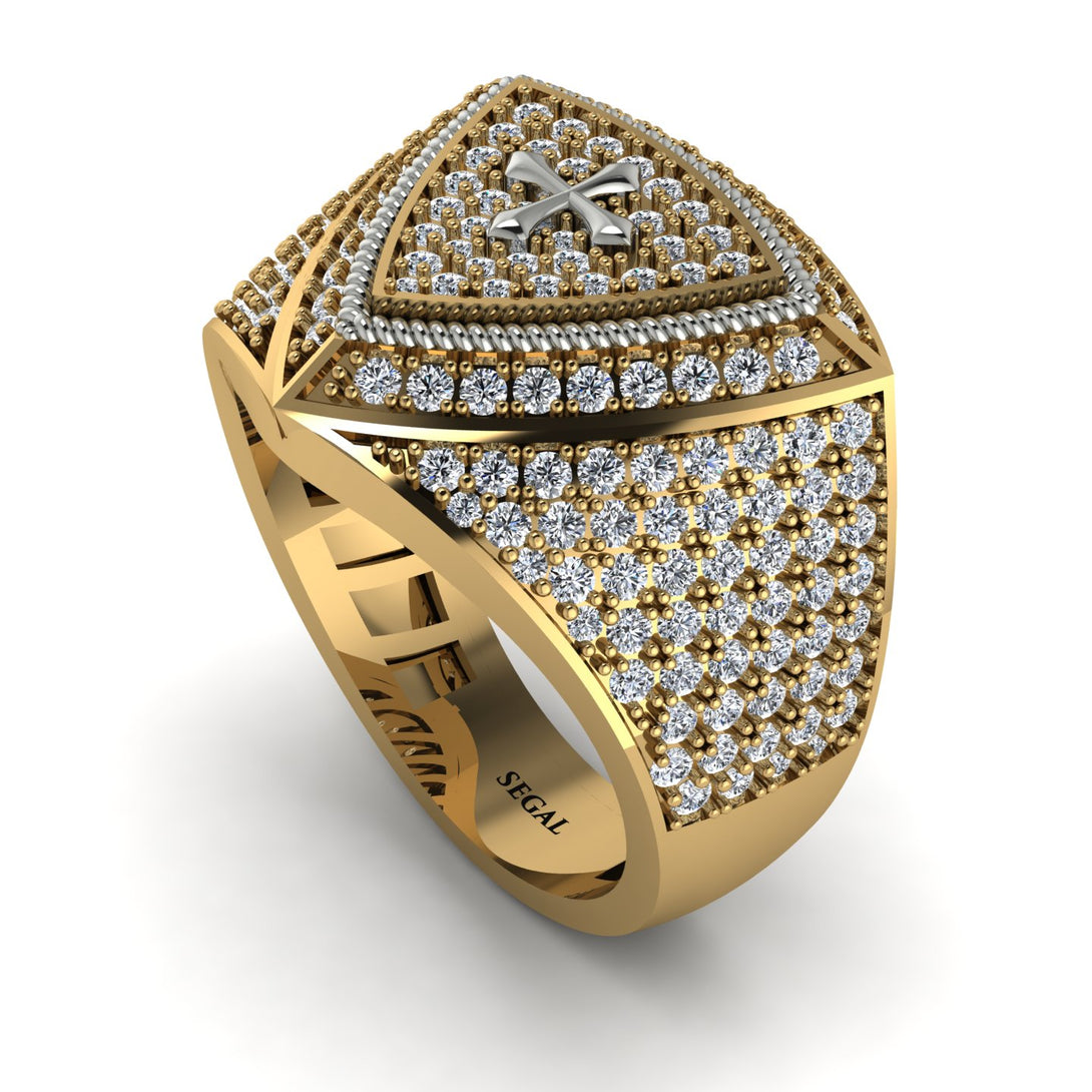 Diamond Men Signet Ring - Roger No. 7