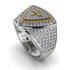 Diamond Men Signet Ring - Roger No. 3