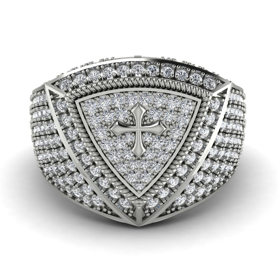 Diamond Men Signet Ring - Roger No. 9