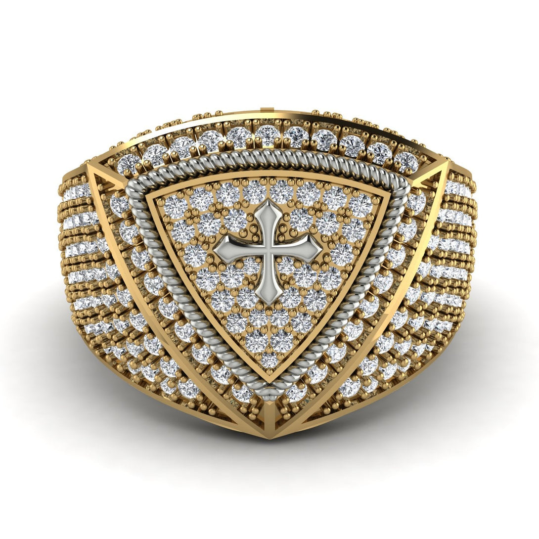 Diamond Men Signet Ring - Roger No. 7