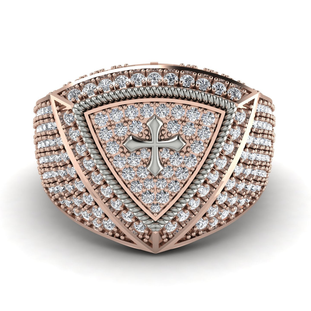 Diamond Men Signet Ring - Roger No. 8