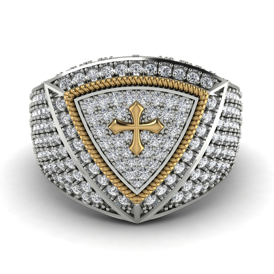 Diamond Men Signet Ring - Roger No. 3
