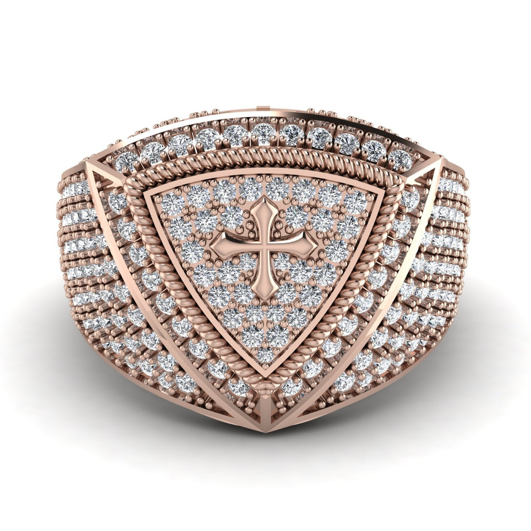 Diamond Men Signet Ring - Roger No. 5