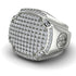 Diamond Men Signet Ring - Carl No. 3