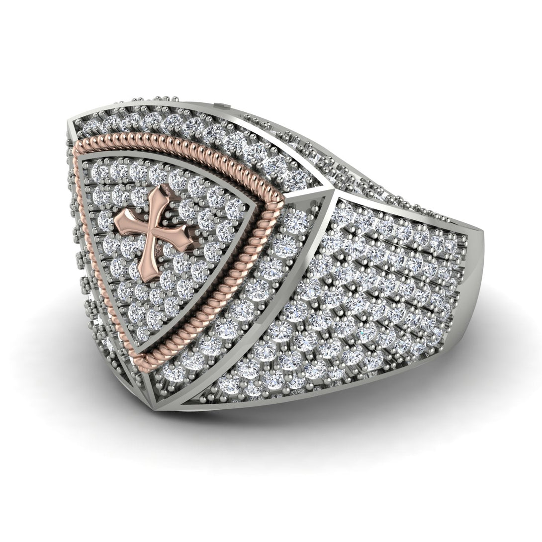 Diamond Men Signet Ring - Roger No. 6
