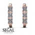 Diamond Minimalist Earrings - Elliot No. 2
