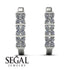 Diamond Minimalist Earrings - Elliot No. 3 image 2