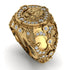 Diamond Royal Lion Men Signet Ring - Terry No. 1