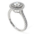 Double Halo Diamond Ring - Zoey No. 6