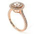 Double Halo Diamond Ring - Zoey No. 5