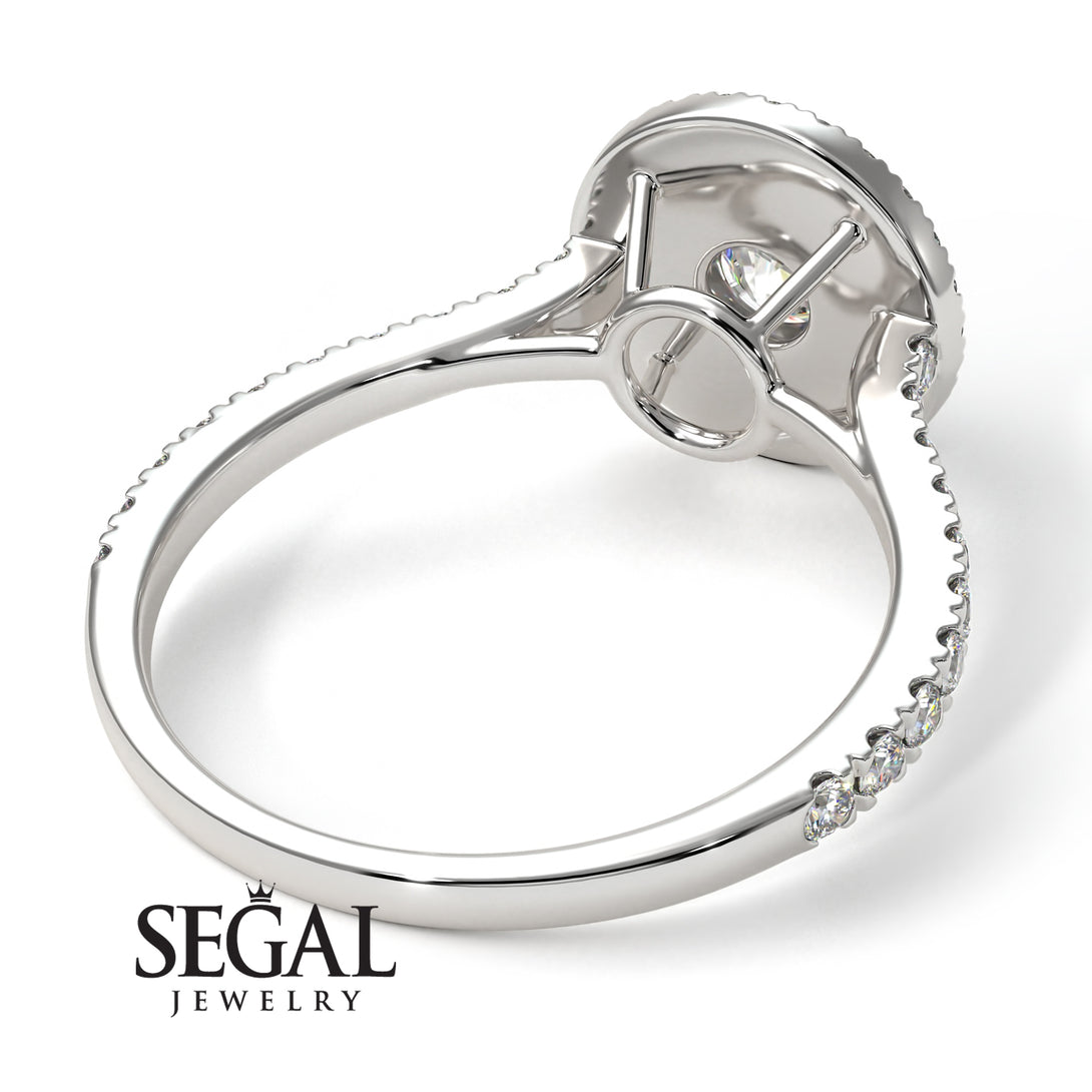 Double Halo Diamond Ring - Zoey No. 6