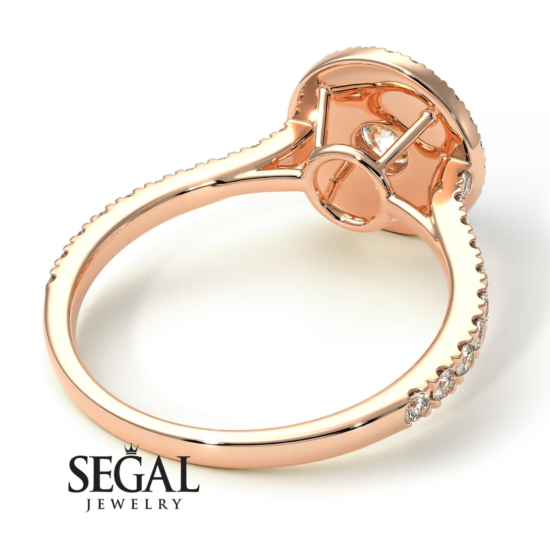 Double Halo Diamond Ring - Zoey No. 5