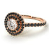 Double Halo Diamond Ring - Zoey No. 35
